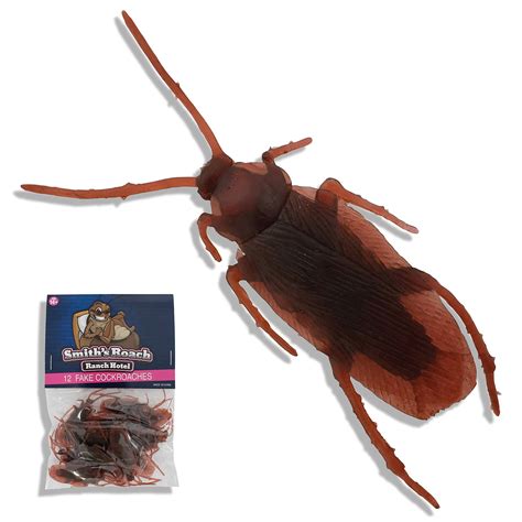 bag of fake cockroaches